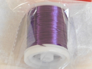 Beading Wire 28 Gauge Purple 48m